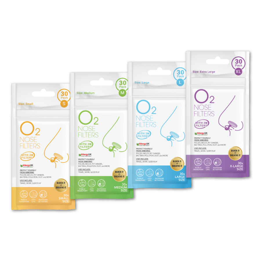 O2 Nose Filters | 30 Pack